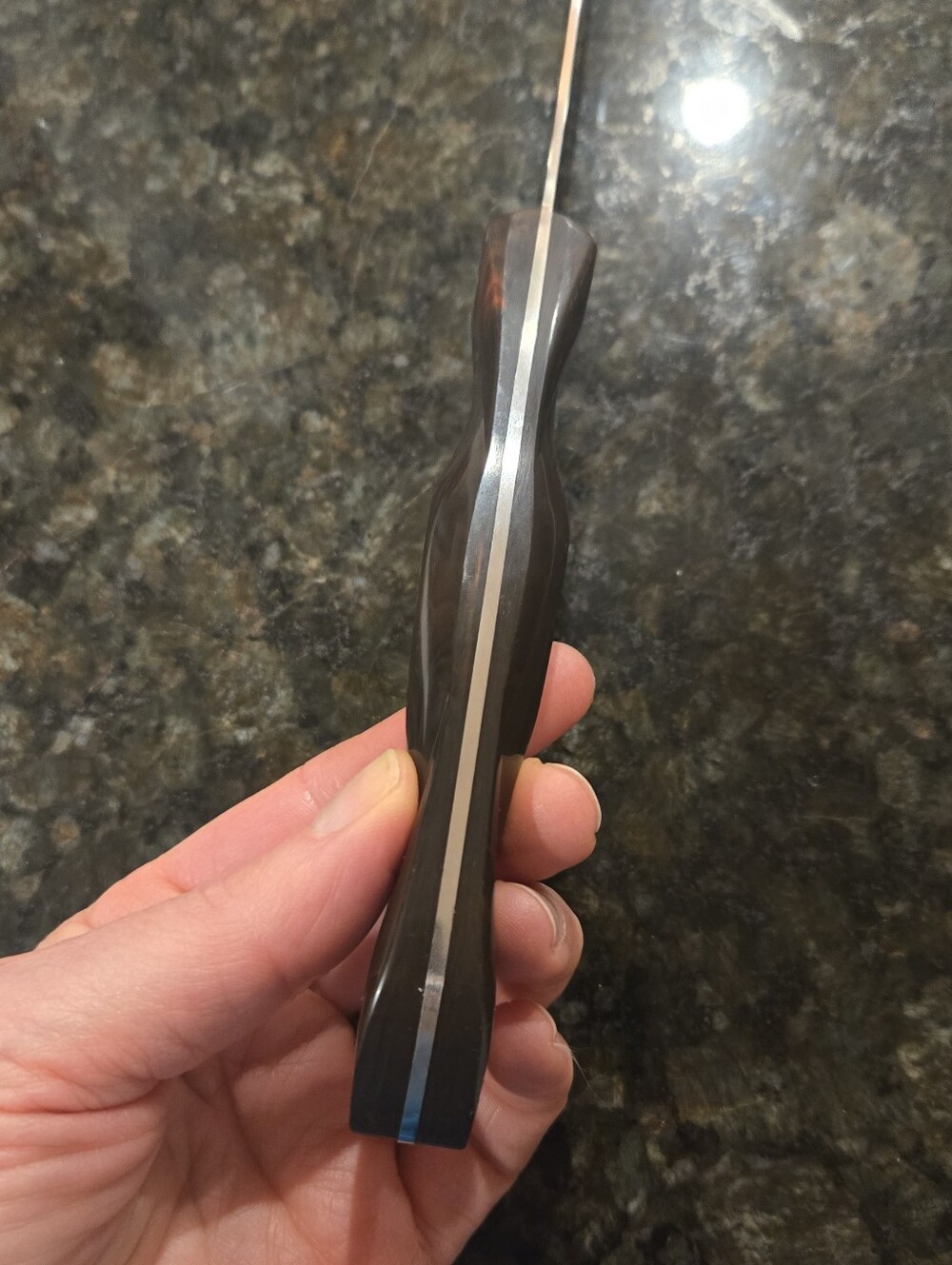 Cutco 1722 Curved Carving Knife – Brown Handle – USA – Pre-Owned - Picture 9 of 15